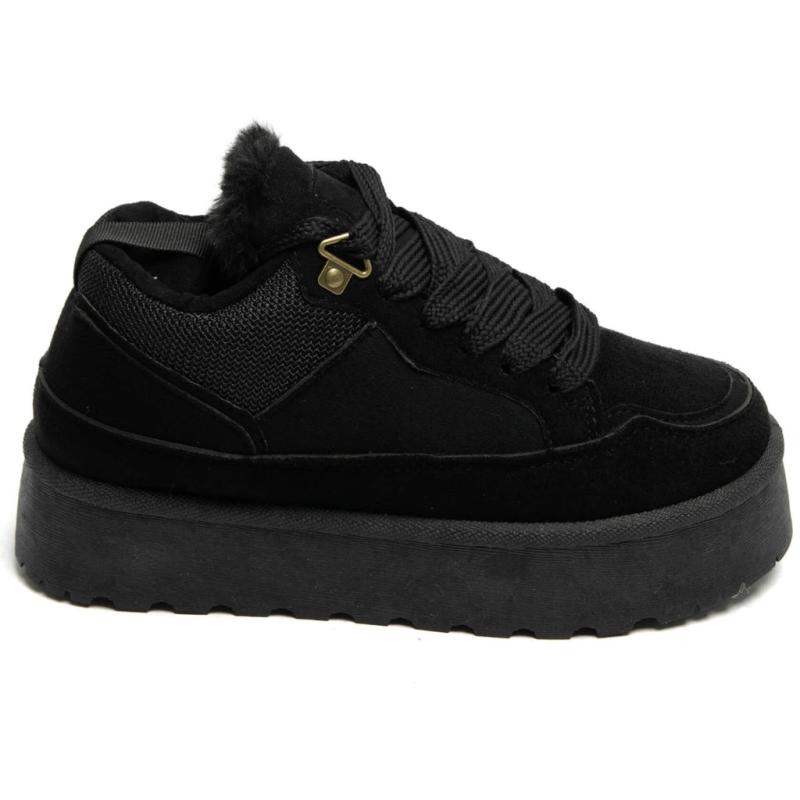 Debbie Sneakers til Dame 8938 - Sorte Vinterfavoritter