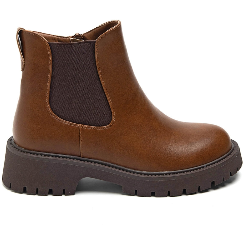 Belis Dame Støvler 9595   Camel fra Shoes