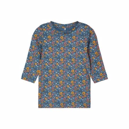 Modal Bluse Silke Teal fra Name It