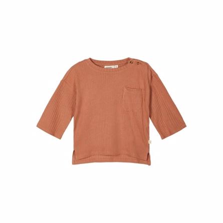 Bluse Saseline Mocha Mousse fra Lil Atelier