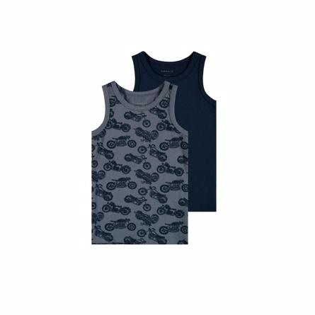 2 Pak Basis Tanktops Biker fra Name It