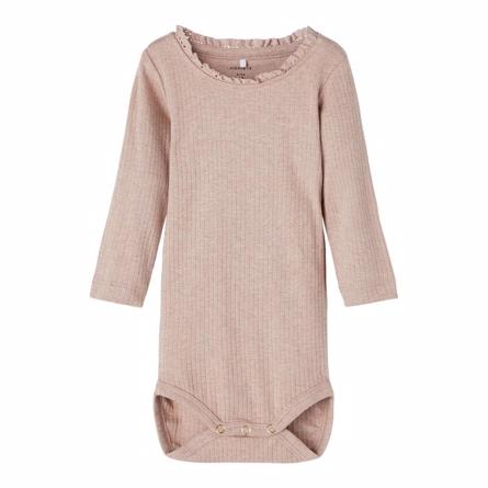 Modal Body Nista Antler med Blondekrave - Name It
