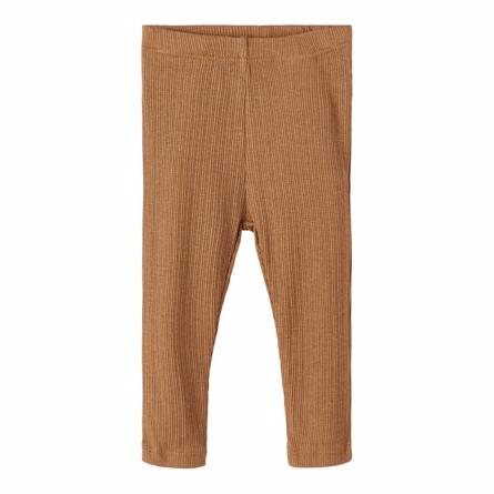 Modal Flæse Leggings Sol Toasted Coconut fra Name It