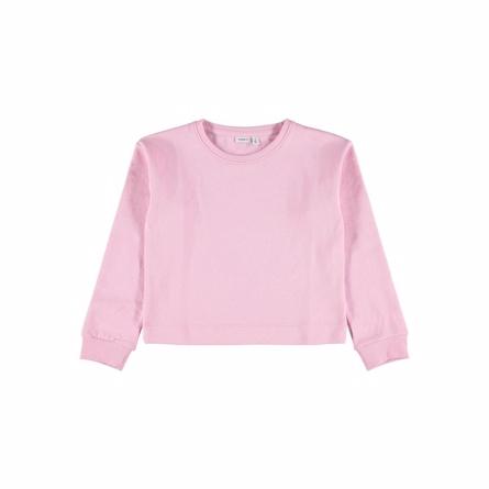 Sød Løs Sweatshirt Lukka i Lilac fra Name It