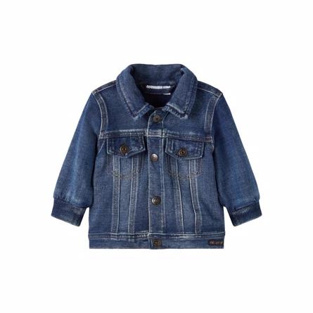 Sweat Denim Cardigan Truebo Dark Blue fra Name It