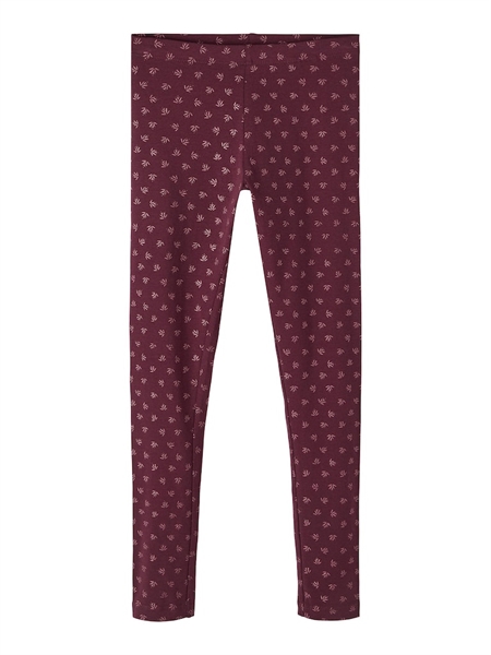 Glimmer Leggings Vivian Fig fra Name It