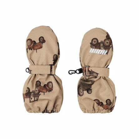 Softshell Vanter Alfa Silver Mink Traktor fra Name It