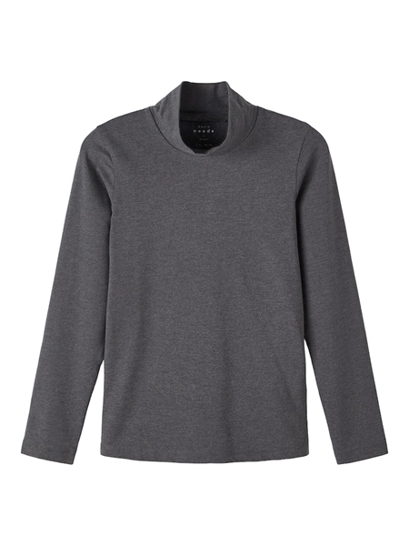 Slim Fit Turtleneck Vito Dark Grey fra Name It