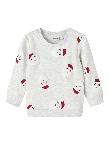 Jule Sweatshirt Rachristmas Light Grey fra Name It