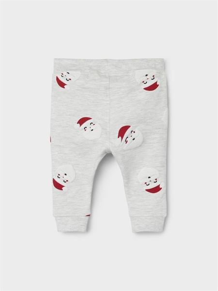 Jule Sweatpants Rachristmas Light Grey fra Name It