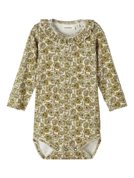 Blomstret Modal Body Gaya Turtledove fra Lil Atelier
