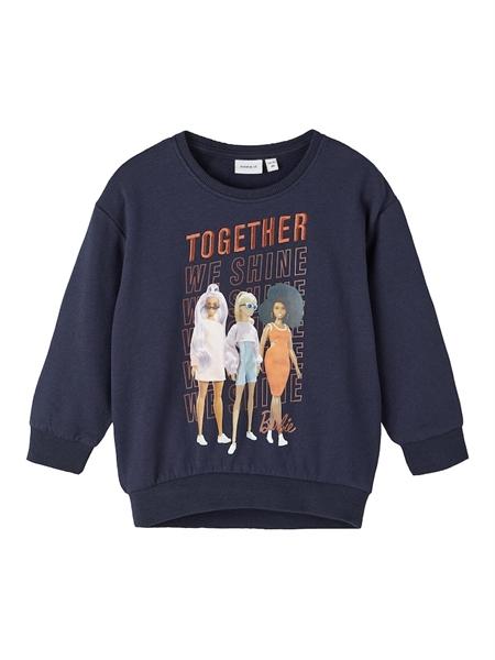 Oversizes Sweatshirt Nina Dark Sapphire fra Name It