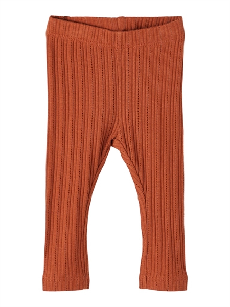 Hulmønster Leggings Scarlet Arabian Spice fra Name It