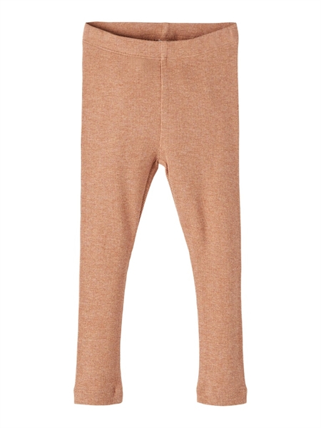 Modal Rib Leggings Nete Cafe Au Lait fra Name It