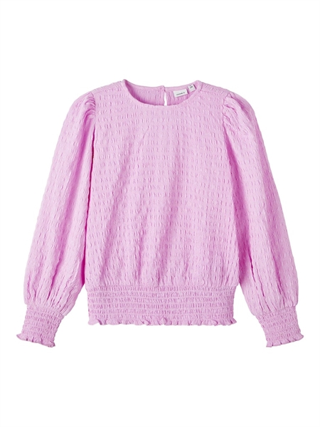 Langærmet Bluse Kiras Violet Tulle fra Name It
