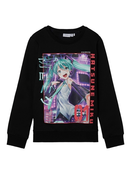 Hatsunemiku Sweatshirt Jolin Black - Sej Bluse til Piger