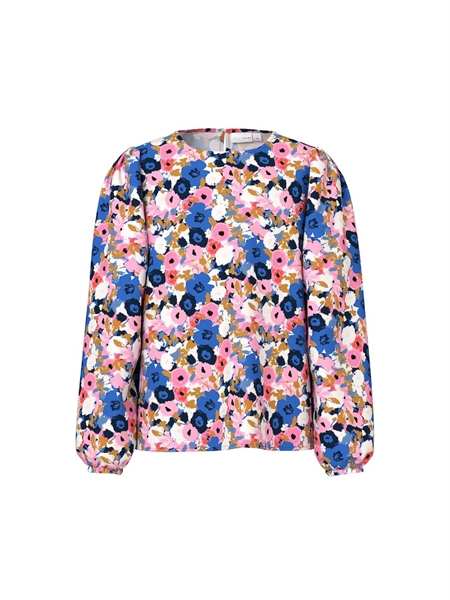 Blomster Bluse Vifine Pink Cosmos fra Name It