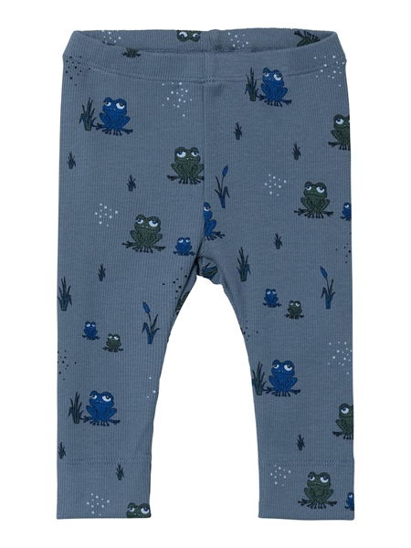 Rib Leggings Nolan Bluefin fra Name It