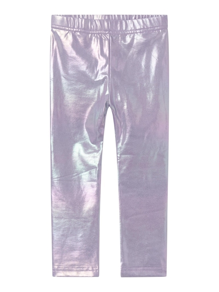 Shiny Leggings Rebekka Silver fra Name It
