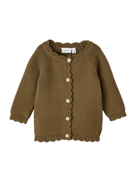 Strik Cardigan Kisille Kangaroo fra Name It