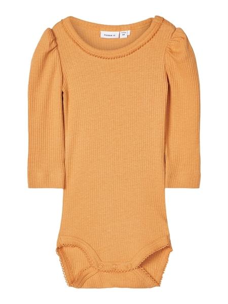 Pufærme Modal Body Kabexi Spruce Yellow fra Name It