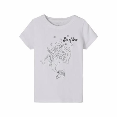 Tee Zisanne Bright White fra Name It