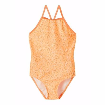Sød badedragt Felisia Cantaloupe fra Name It - Tilbud!