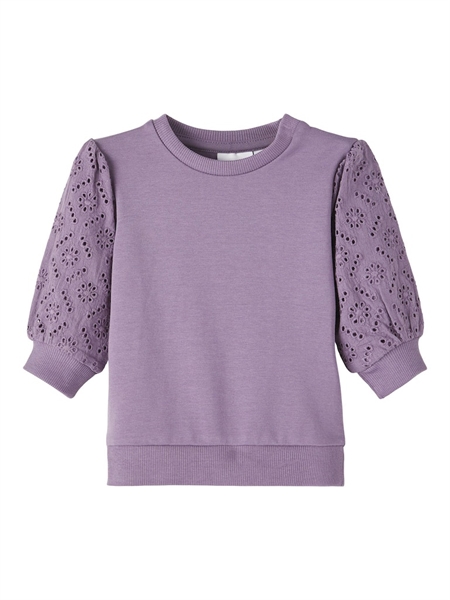 Sweatshirt Dallie Purple Sage fra Name It