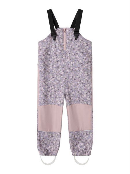 Softshell Bukser Alfa Deauville Mauve Blomster fra Name It