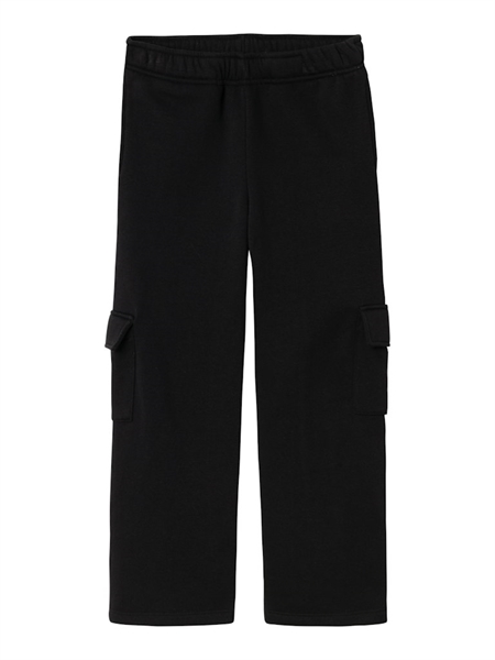 Cargo Sweatpants Clara Black - Mega fede bukser til piger
