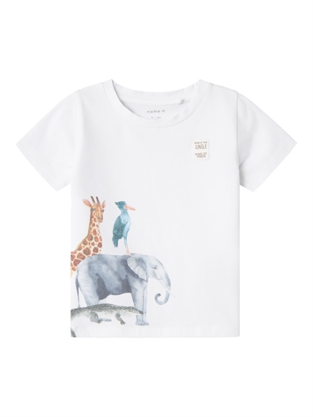T Shirt Jaso Bright White fra Name It