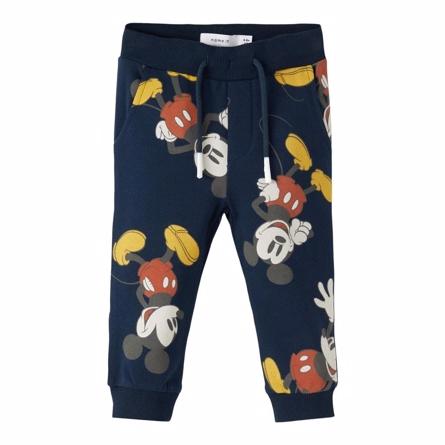 Mickey Mouse Sweatpants i Mørk Sapphire - Fantastisk Stil!