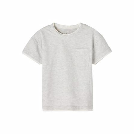 Tee Tufal Light Grey fra Name It