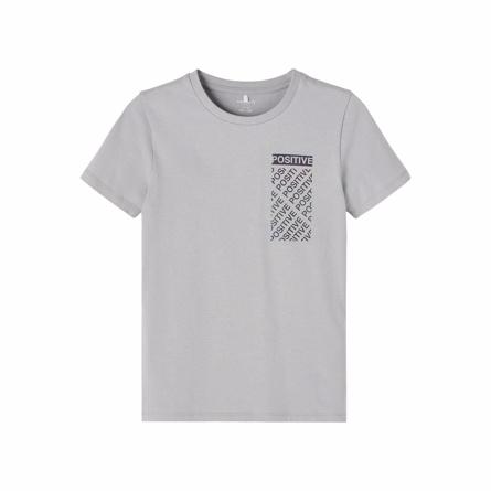 Tee Benmo Ultimate Grey fra Name It