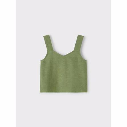 Cropped Top Fafona Hedge Green fra Name It