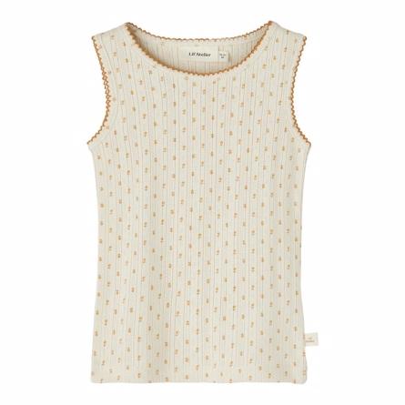 Hulmønster Top Rachella Turtledove fra Lil Atelier