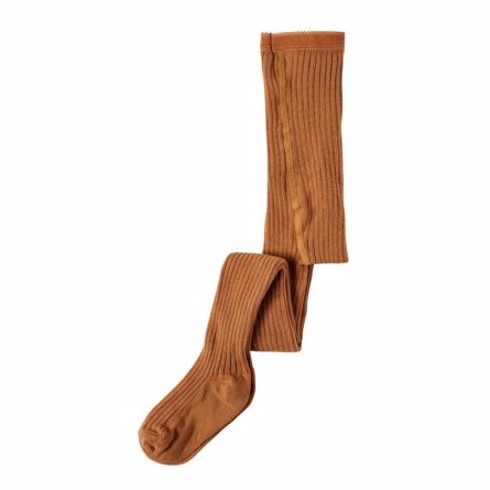 Ribstrømpebukser Filsa Bran fra Lil Atelier - Skøn kvalitet!
