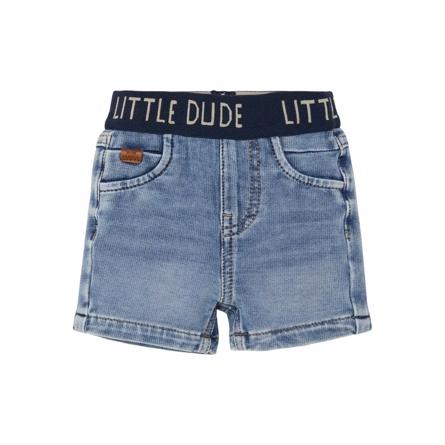 Sweat Denim Shorts Truebo Light Blue fra Name It