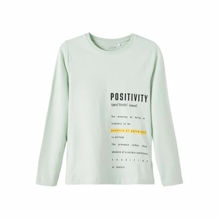 Positivity Bluse Vux Subtle Green fra Name It
