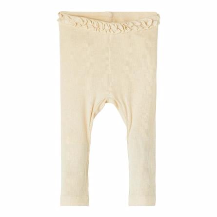 Flæse Leggings Hennie i Lemon Icing - Søde og Bløde!