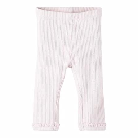 Hulmønster Leggings Himma Light Lilac fra Name It
