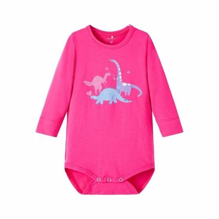 Dino Body Baba Fuchsia fra Name It