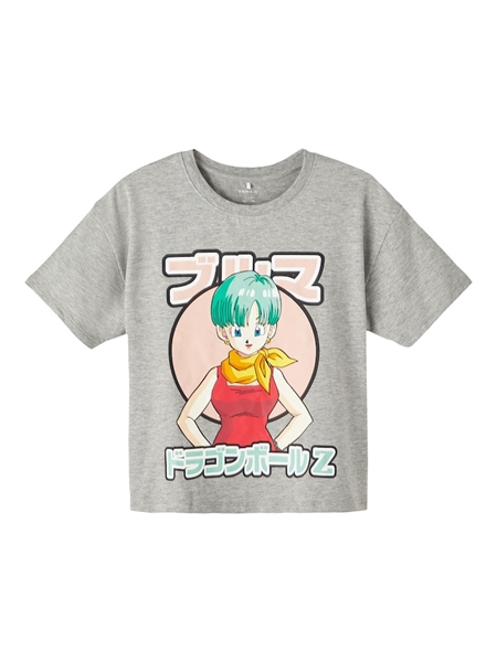 Dragonball T-shirt Desi i Grå Melange fra Name It