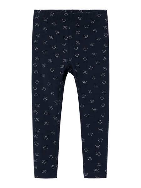 Glitter Leggings Vivian Dark Sapphire fra Name It