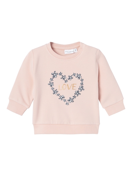 Sweatshirt Vrillie Sepia Rose fra Name It