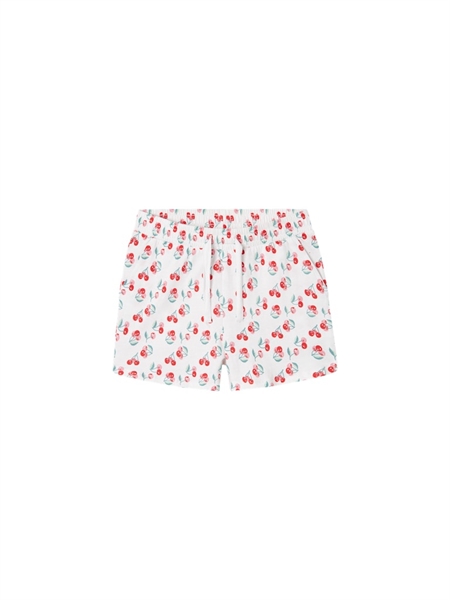 Shorts Vigga Bright White Kirsebær fra Name It