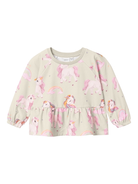 Sweatshirt Harumi Peyote Melange fra Name It