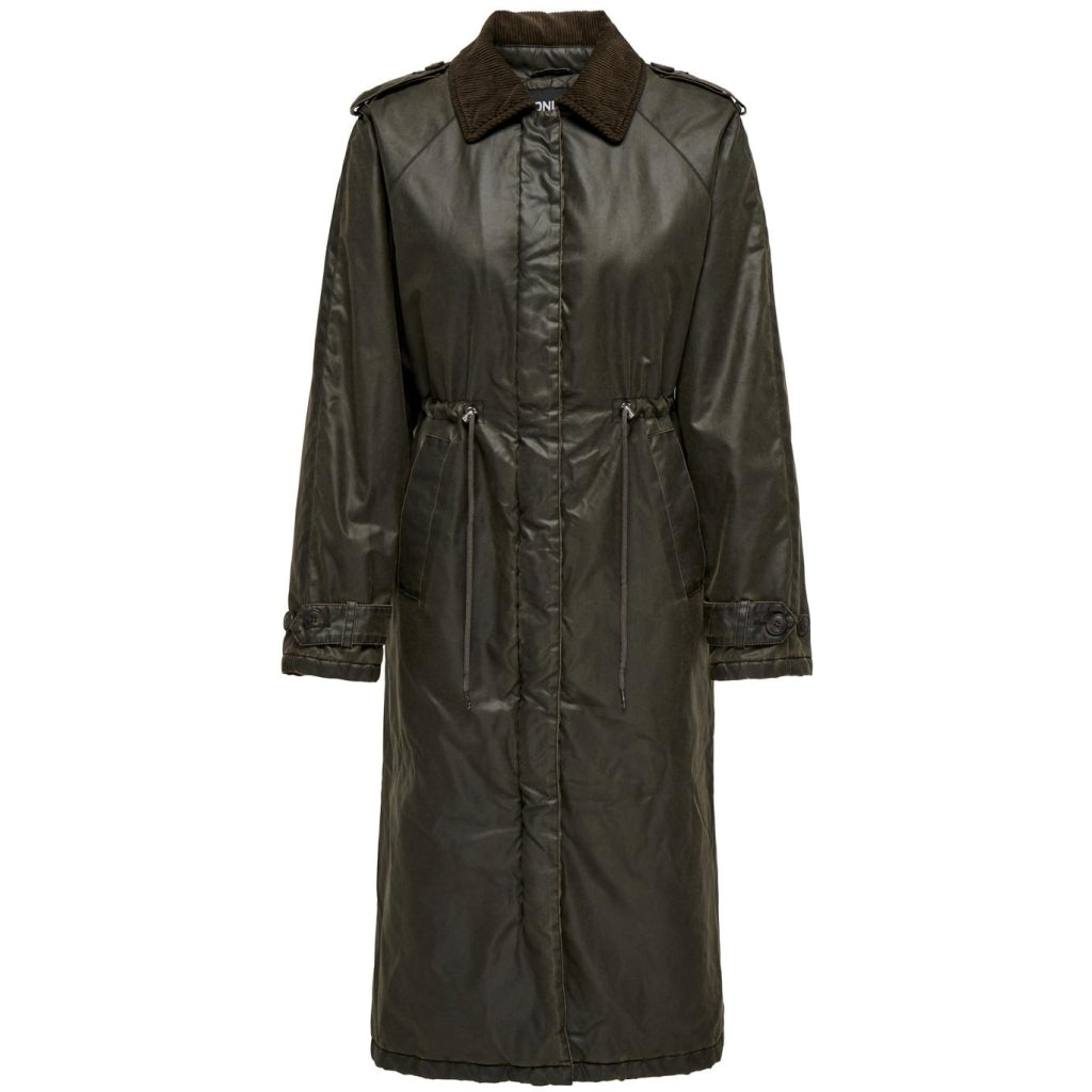 Dame Jakke Onlmountain   Peat Chocolate Brown fra Only