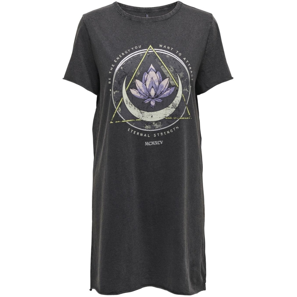 Dame Kjole Onllucy Black Lotus fra Only