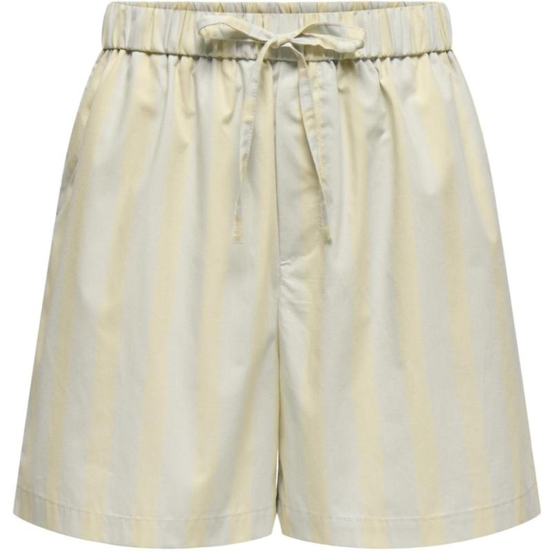 Dame Shorts Onlmalou   Pumice Stone Cashmere Blue fra Only